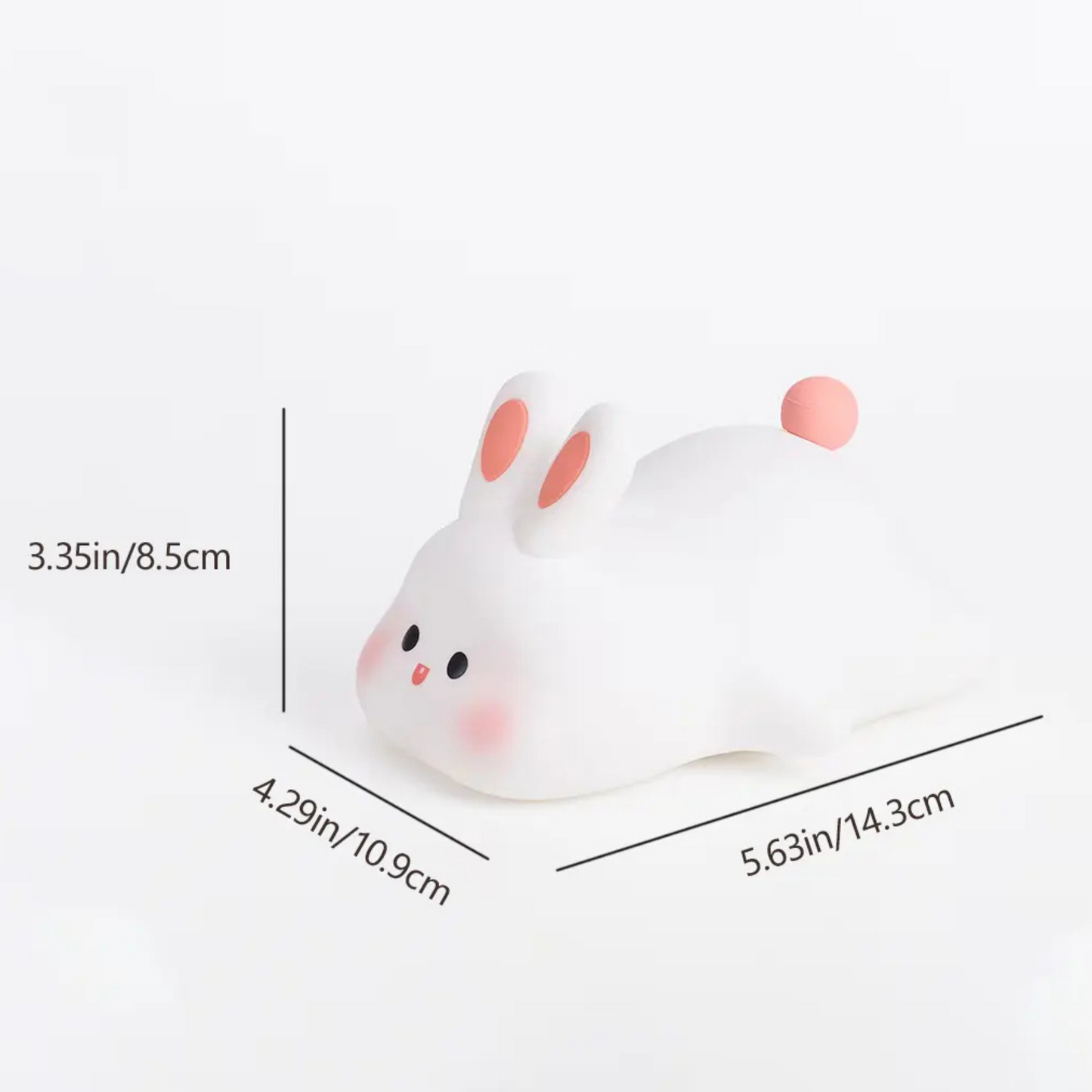 Bunny - Premalu Type - Silicon 7 Color Lamp