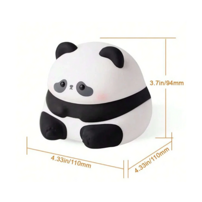 Chubby Panda - Silicon 7 Color Lamp