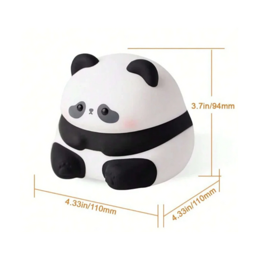 Chubby Panda - Silicon 7 Color Lamp
